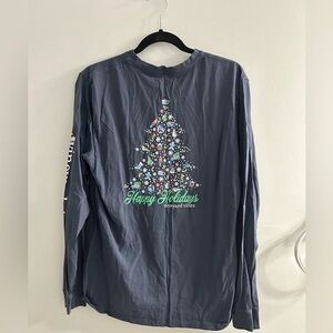 Vineyard vines holiday whale shirt